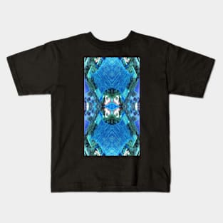 Blue Design - by Avril Thomas Kids T-Shirt